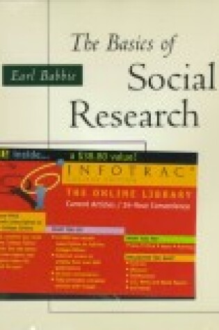 Cover of Basics of Social Research (with Infotrac)