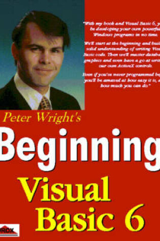 Cover of Beginning Visual Basic 6