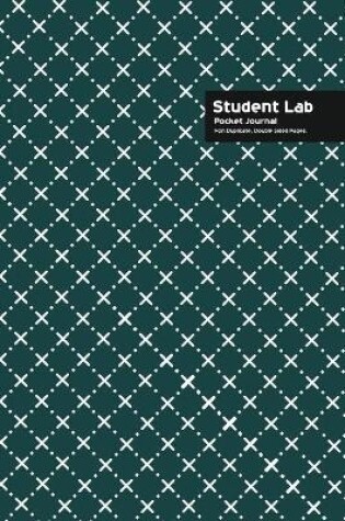 Cover of Student Lab Pocket Journal 6 x 9, 102 Sheets, Double Sided, Non Duplicate Quad Ruled Lines, (Olive Green)