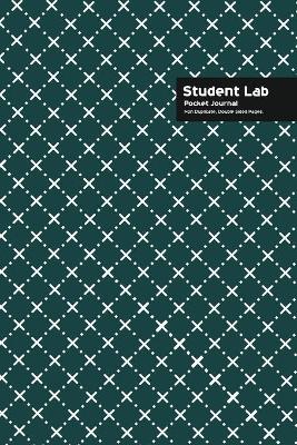 Book cover for Student Lab Pocket Journal 6 x 9, 102 Sheets, Double Sided, Non Duplicate Quad Ruled Lines, (Olive Green)