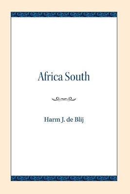 Book cover for Africa South