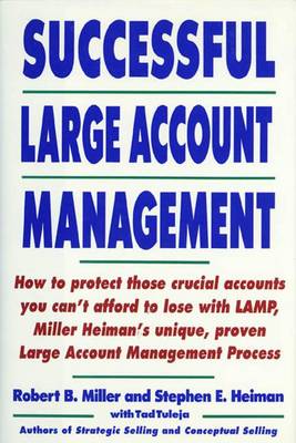Book cover for Successful Large Account Management