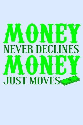 Book cover for Money Never Declines Money Just Moves