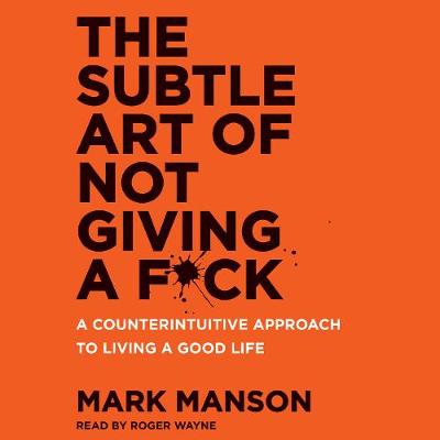 Book cover for The Subtle Art of Not Giving a F*ck