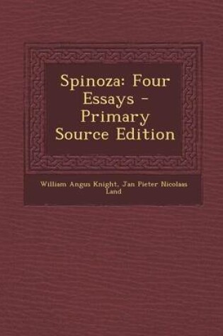 Cover of Spinoza