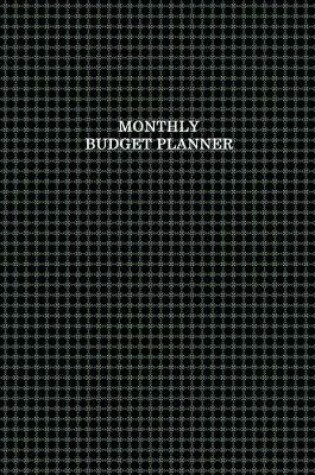 Cover of Monthly Budget Planner