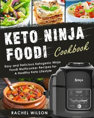 Book cover for Keto Ninja Foodi Cookbook