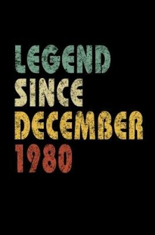 Cover of Legend Since December 1980