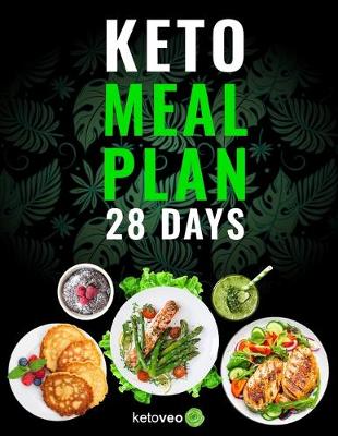 Book cover for Keto Meal Plan 28 Days