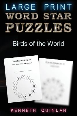 Book cover for Word Star Puzzles - Birds of the World