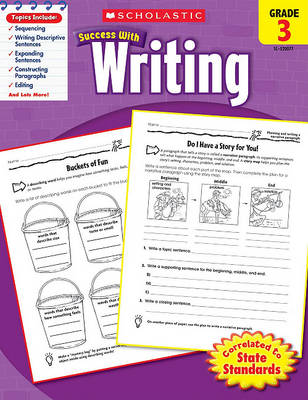 Book cover for Scholastic Success with Writing: Grade 3 Workbook