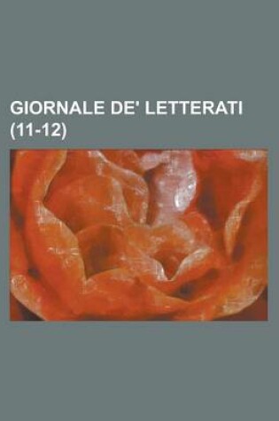 Cover of Giornale de' Letterati (11-12)