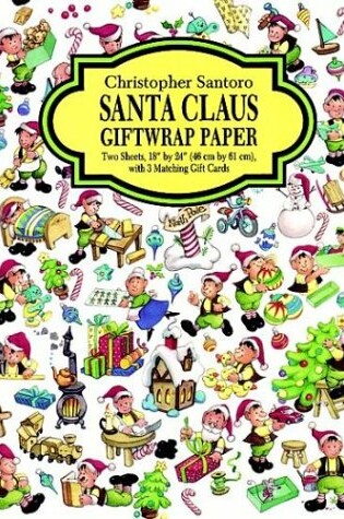 Cover of Santa Claus Giftwrap Paper