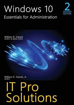 Book cover for Windows 10, Essentials for Administration, 2nd Edition