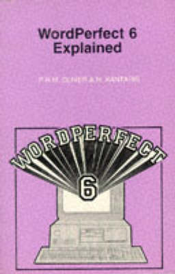 Cover of WordPerfect 6 Explained