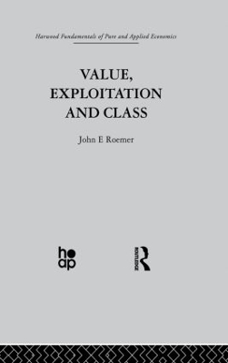 Book cover for Value, Exploitation and Class