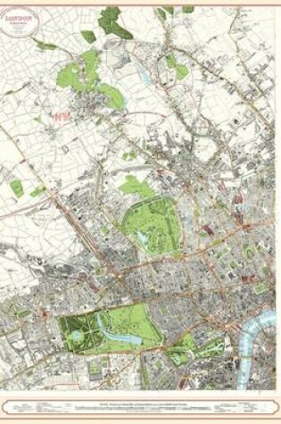 Cover of London Street Map 1863 - North West