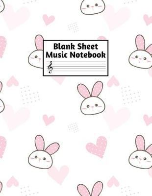 Book cover for Blank Sheet Music Notebook