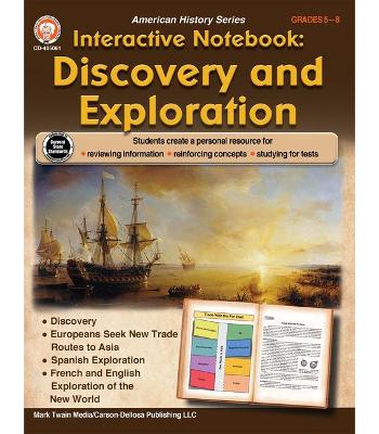 Book cover for Interactive Notebook: Discovery and Exploration Resource Book, Grades 5 - 8