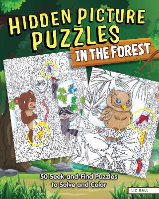 Book cover for Hidden Picture Puzzles in the Forest