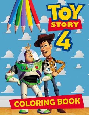 Book cover for Toy Story Coloring Book