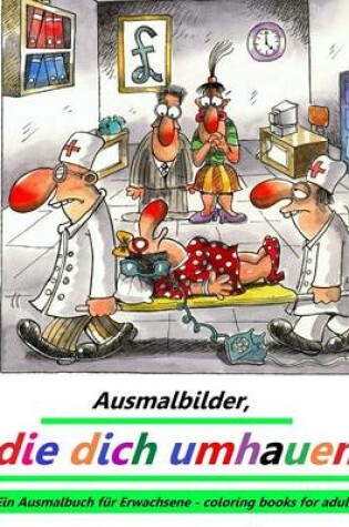 Cover of Ausmalbilder, die dich umhauen