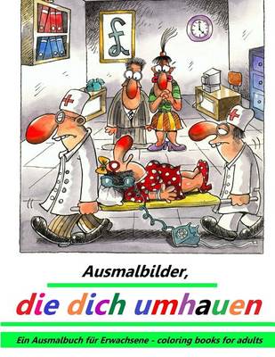 Book cover for Ausmalbilder, die dich umhauen