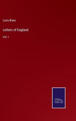 Book cover for Letters of England