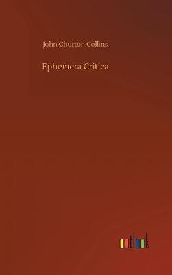 Book cover for Ephemera Critica