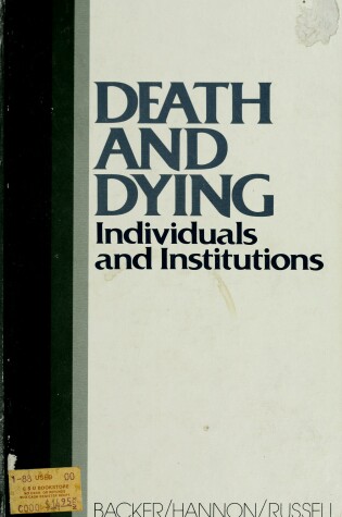 Cover of Death and Dying