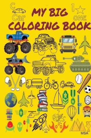 Cover of Coloring Book for Boys