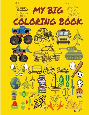 Book cover for Coloring Book for Boys