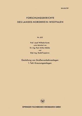 Book cover for Gestaltung von Straßenverkehrsanlagen