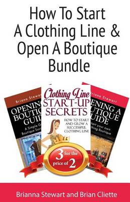 Book cover for How to Start a Clothing Line & Open a Boutique Bundle