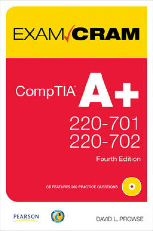 Cover of CompTIA A+ 220-701 and 220-702 Exam Cram