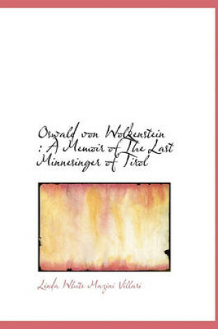 Cover of Oswald Von Wolkenstein