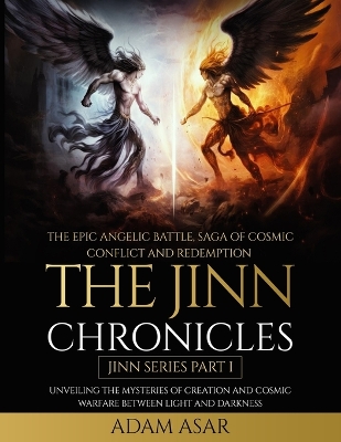 Cover of The Jinn Chronicles I - The Epic Angelic Battle, Saga of Cosmic Conflict and Redemption