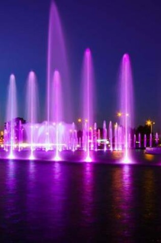 Cover of Fountain with Beautiful Purple Lighting