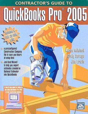 Book cover for Contractor's Guide to QuickBooks Pro 2005