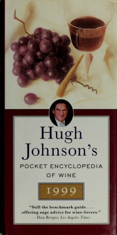 Book cover for Hugh Johnson's Pocket Encyclopedia of Wine, 1999