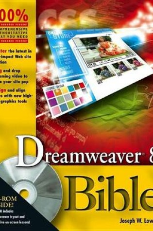 Cover of Dreamweaver 8 Bible