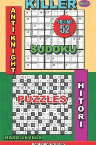 Cover of Killer sudoku Anti knight. Hitori puzzles