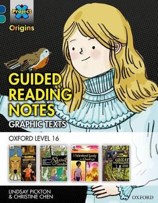 Book cover for Project X Origins Graphic Texts: Dark Blue Book Band, Oxford Level 16: Guided Reading Notes