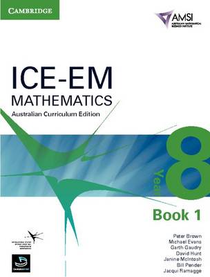Book cover for ICE-EM Mathematics Australian Curriculum Edition Year 8 Book 1