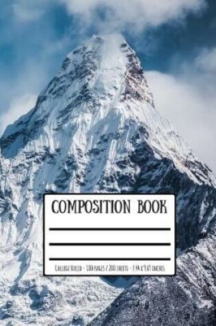 Cover of Snowy Mountains Composition Book