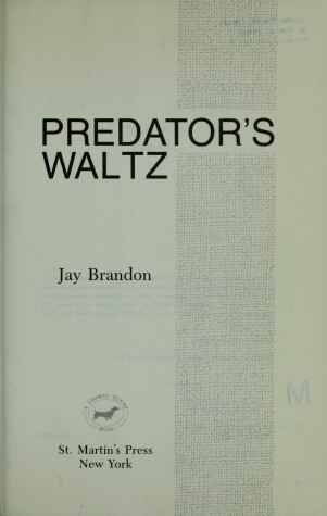 Book cover for Predator's Waltz