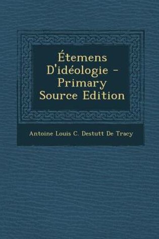 Cover of Etemens D'Ideologie