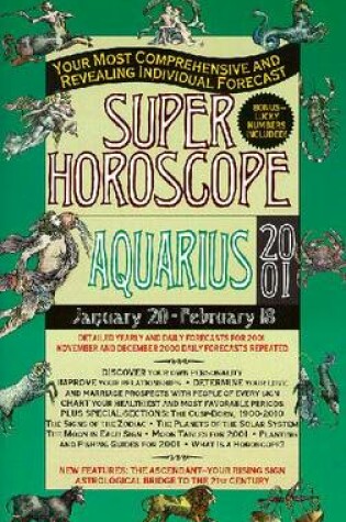 Cover of Super Horoscope: Aquarius 2001