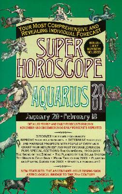 Book cover for Super Horoscope: Aquarius 2001