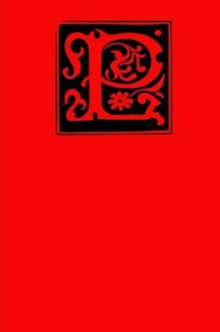 Cover of Stylized Monogram P Red